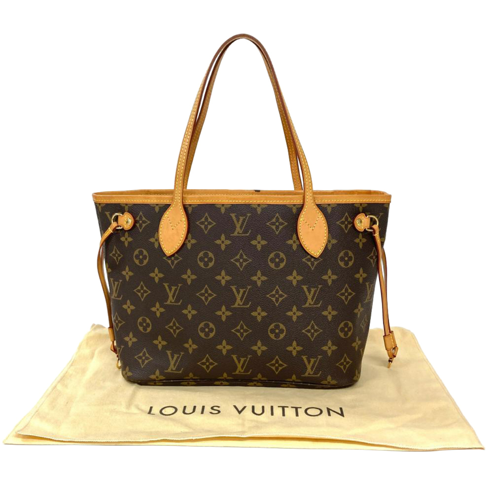LOUIS VUITTON Brown Monogram Canvas Neverfull PM Tote Bag - Picture 13 of 13